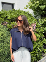 Gilet Nina bleu marine