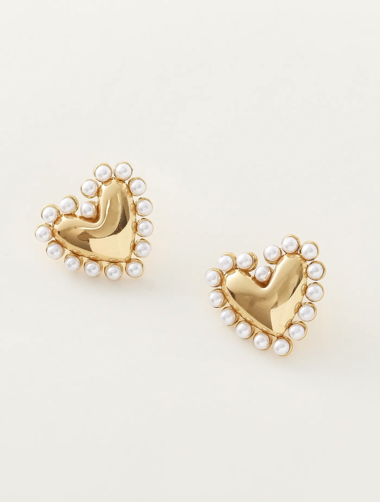 Boucle d'oreille coeur